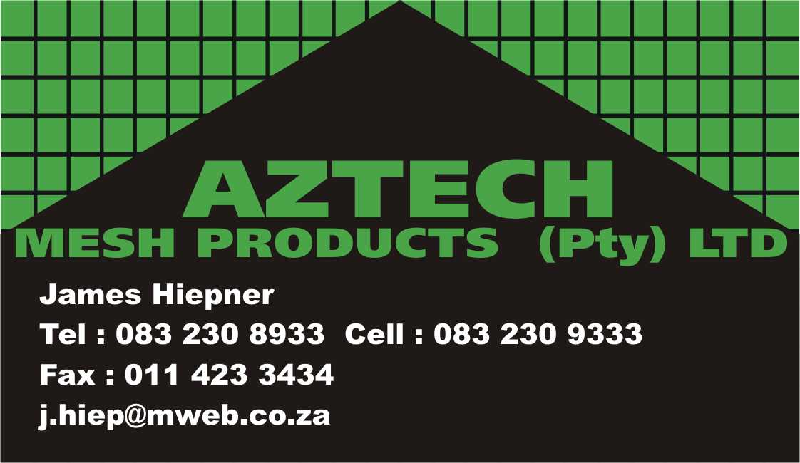 Aztech Mesh Business Cards