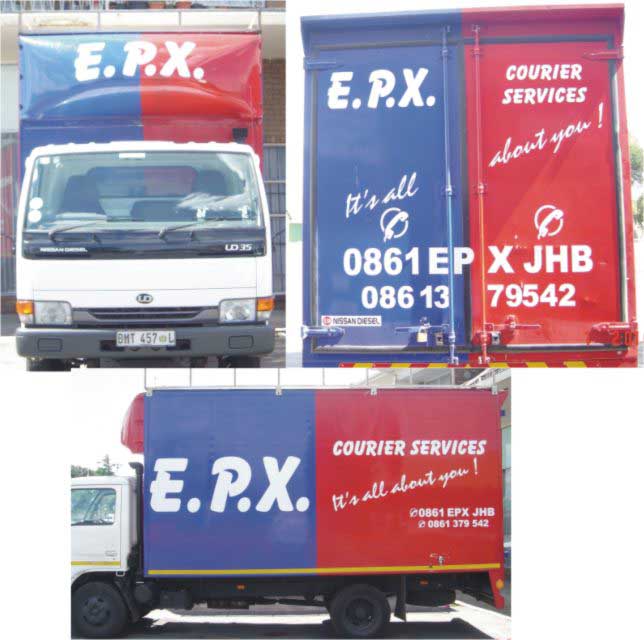 E.P.X Truck Signage